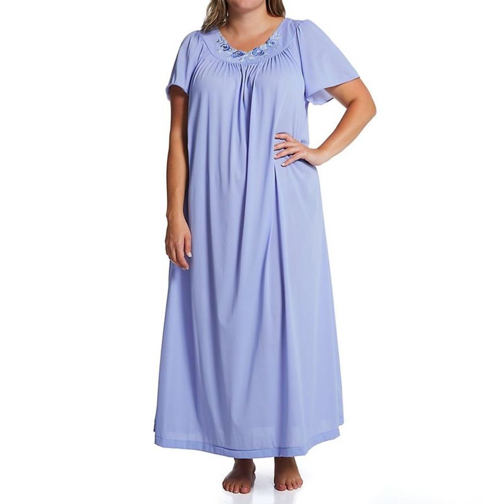 Shadowline Plus Petals 53 Inch Gown -  Lilac  32280X